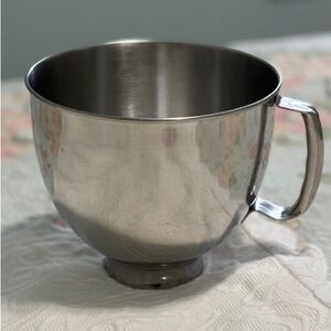 KitchenAid KSM150 Replacement Stainless Steel 5 Quart
Mixing Bowl with Handle